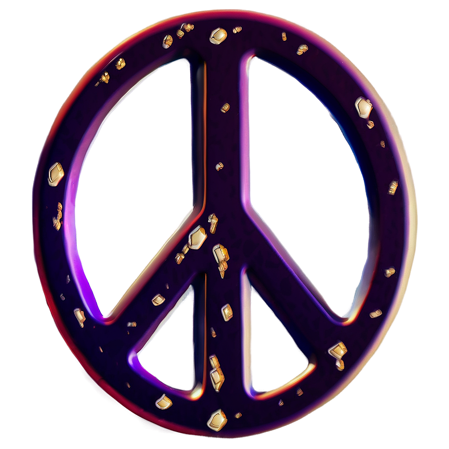 Peace Sign In Space Png 85