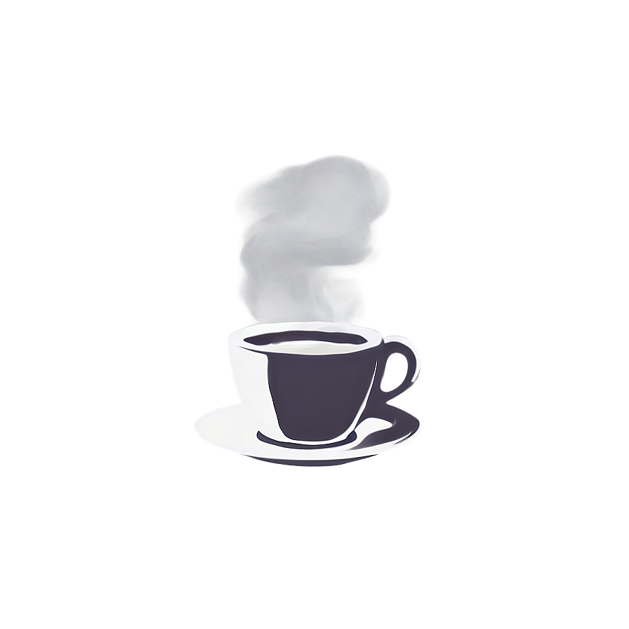 Peaceful Coffee Steam Png Xjt