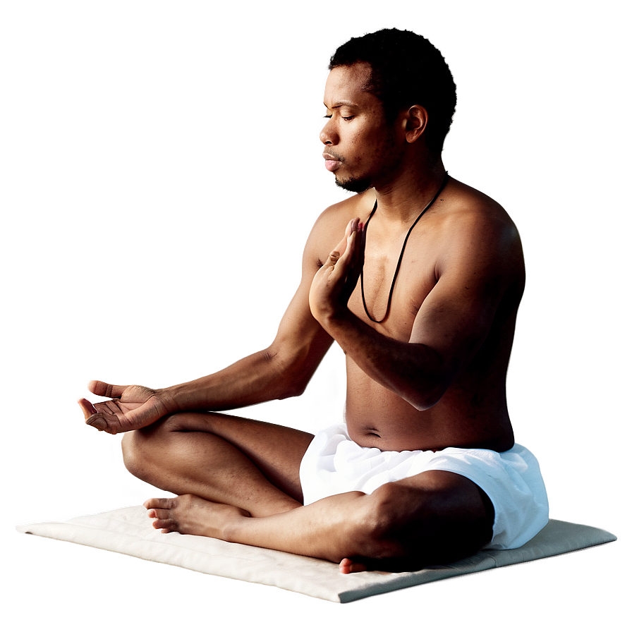 Peaceful Meditation Scenery PNG 05232024 PNG image with a transparent background, free high-resolution download