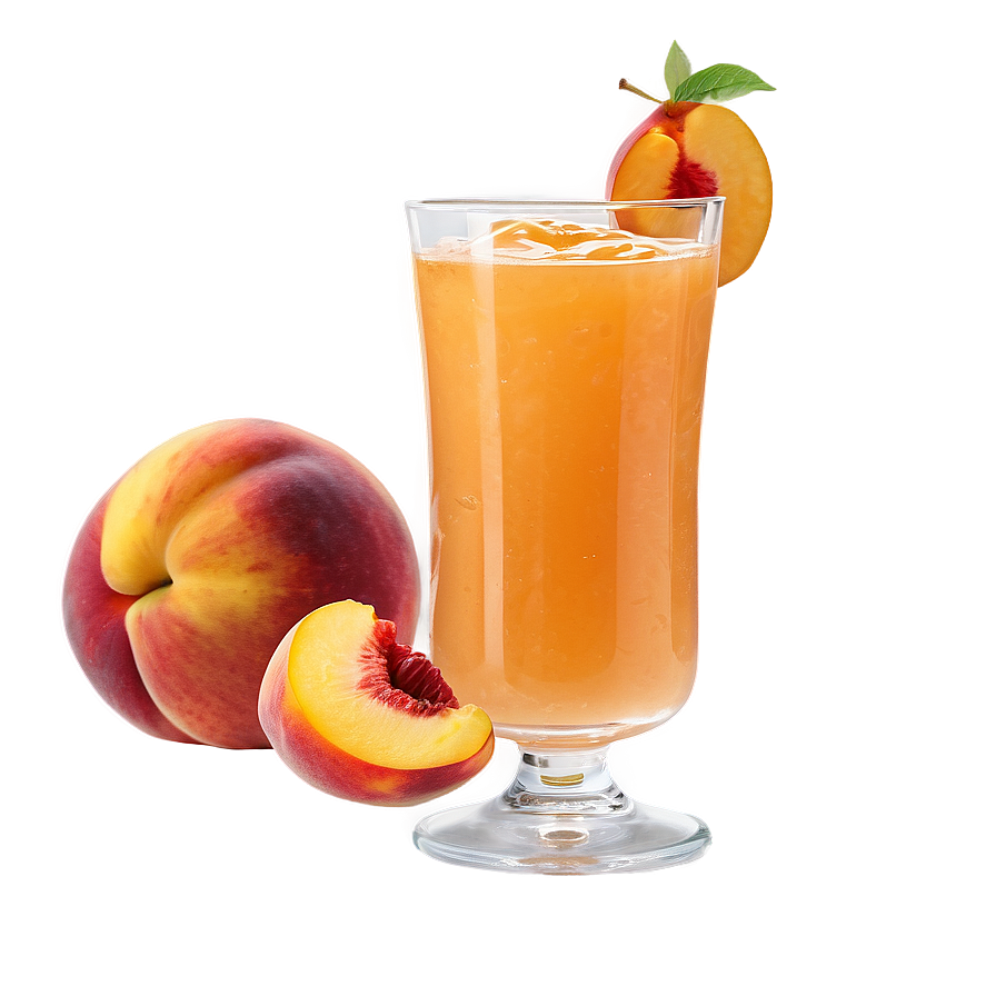 Peach Cocktail Glass Png Cft