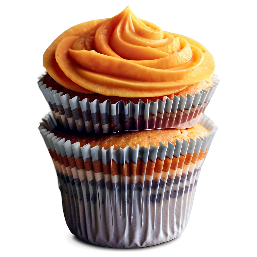 Peach Cupcakes Png 93