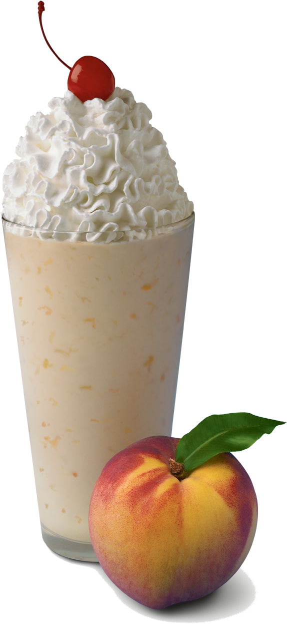 Chick Fil A Peach Milkshake 2018, HD Png Download PNG with transparent background