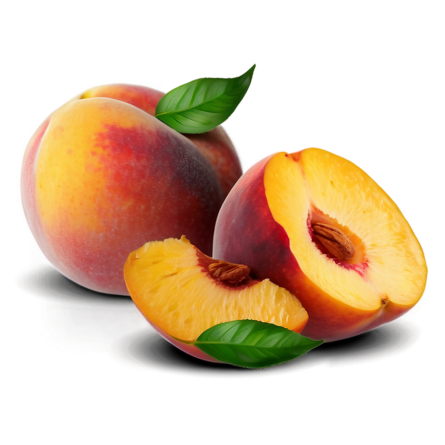 Peach Slice Design Png 05242024