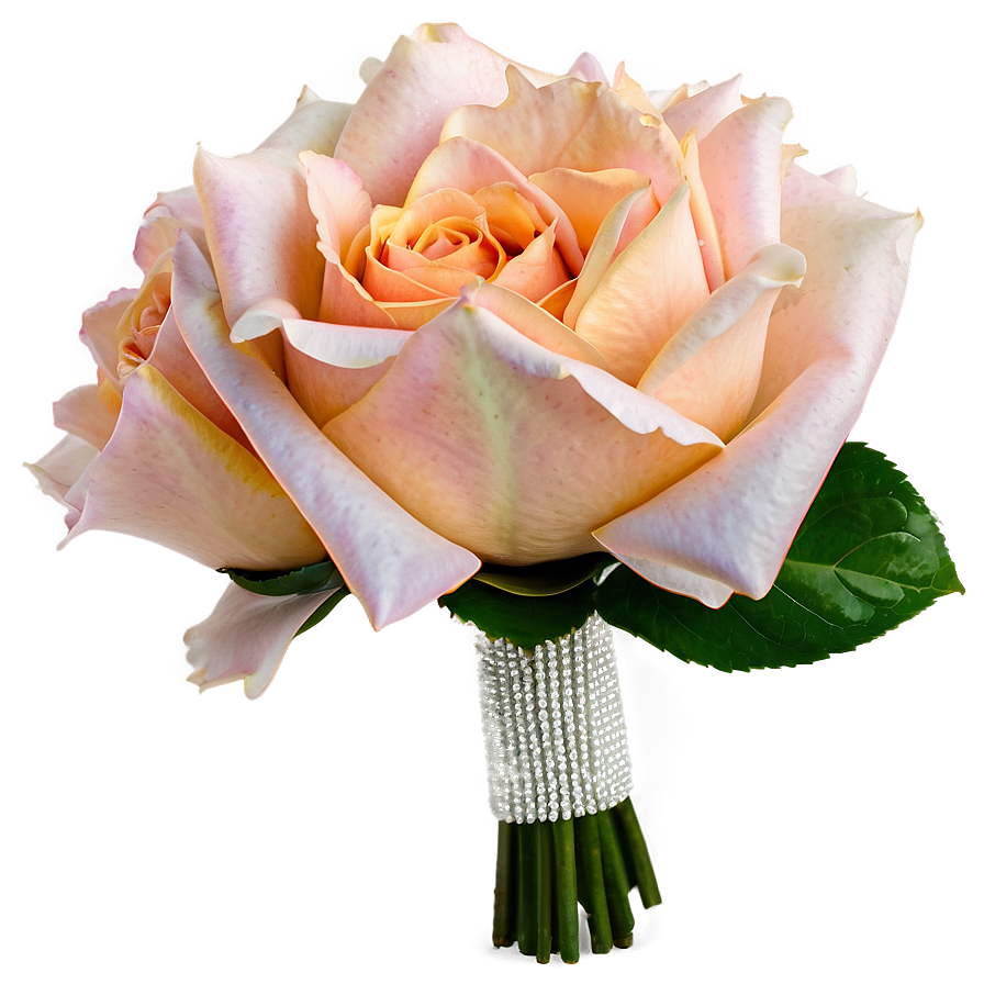 Peach Wedding Bouquet Png Anu29