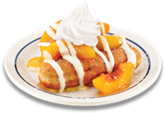 Ihop Peach Vanilla Stuffed French Toast, HD Png Download PNG image with a transparent background, free high-resolution download