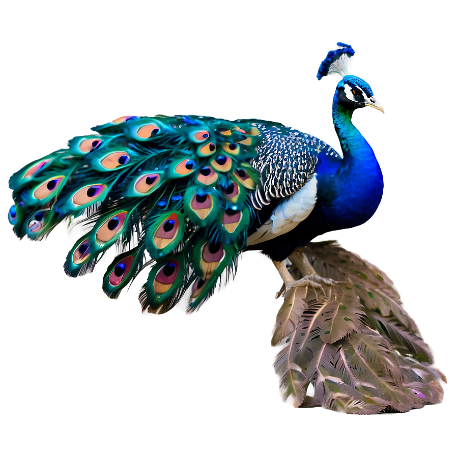 Peacock Dance Pose Png 7