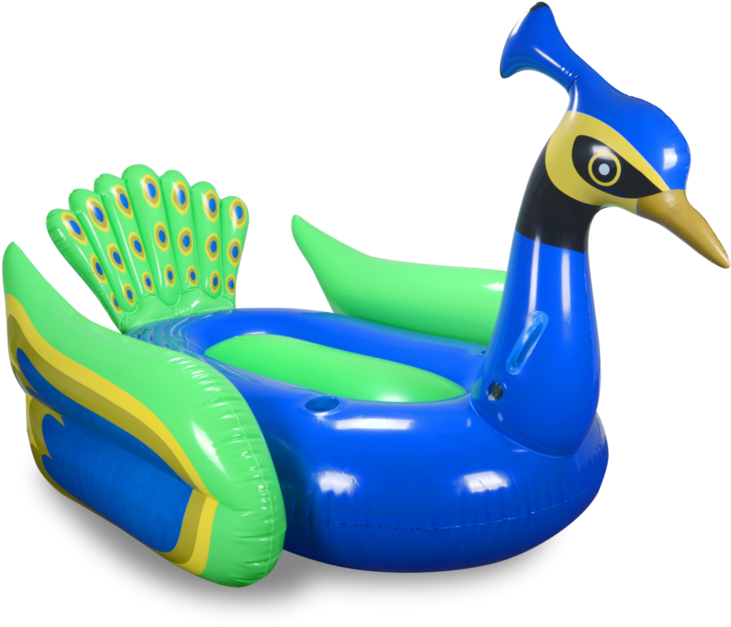 Peacock Inflatable Pool Float