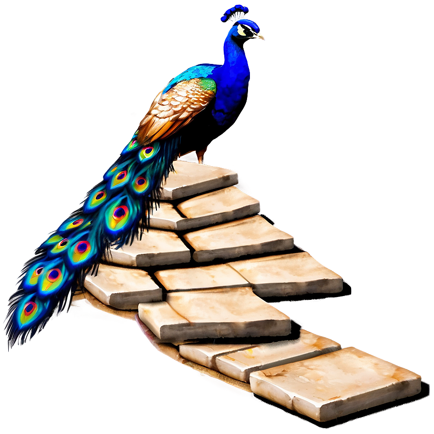 Peacock Pavers Png 96