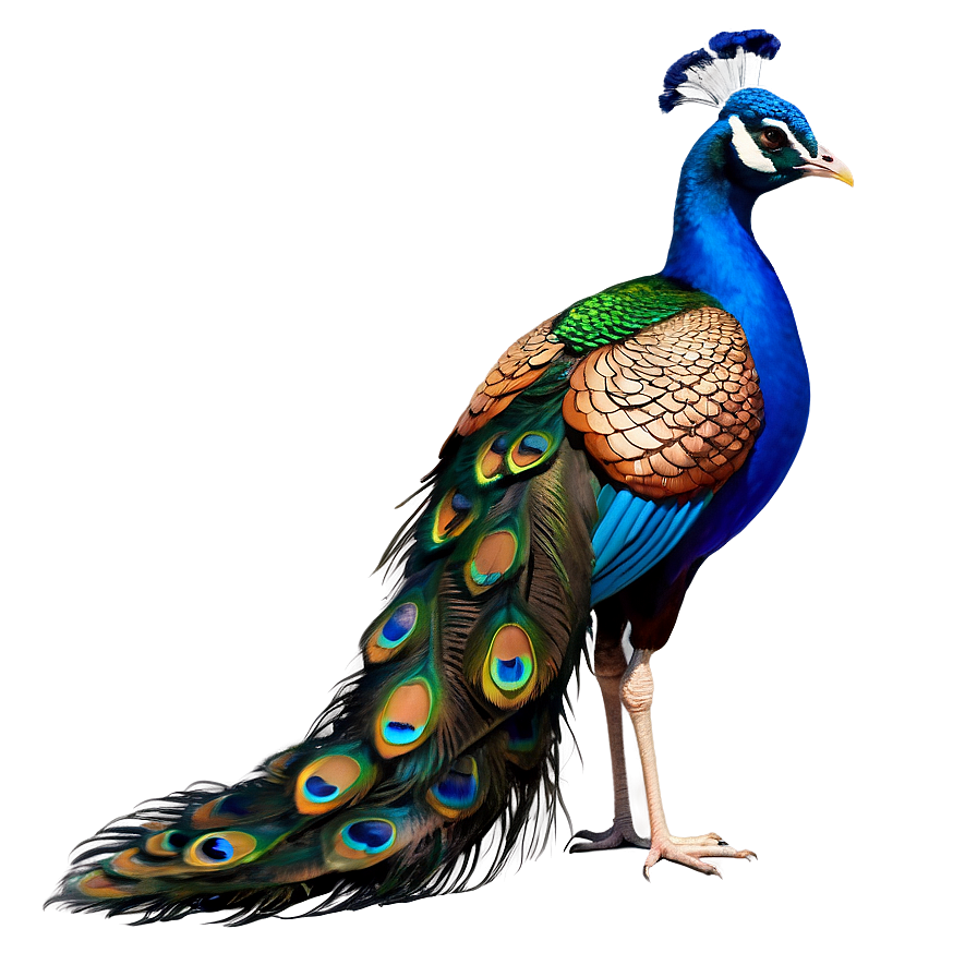 Peacock Plume Closeup PNG 06232024 PNG with transparent background