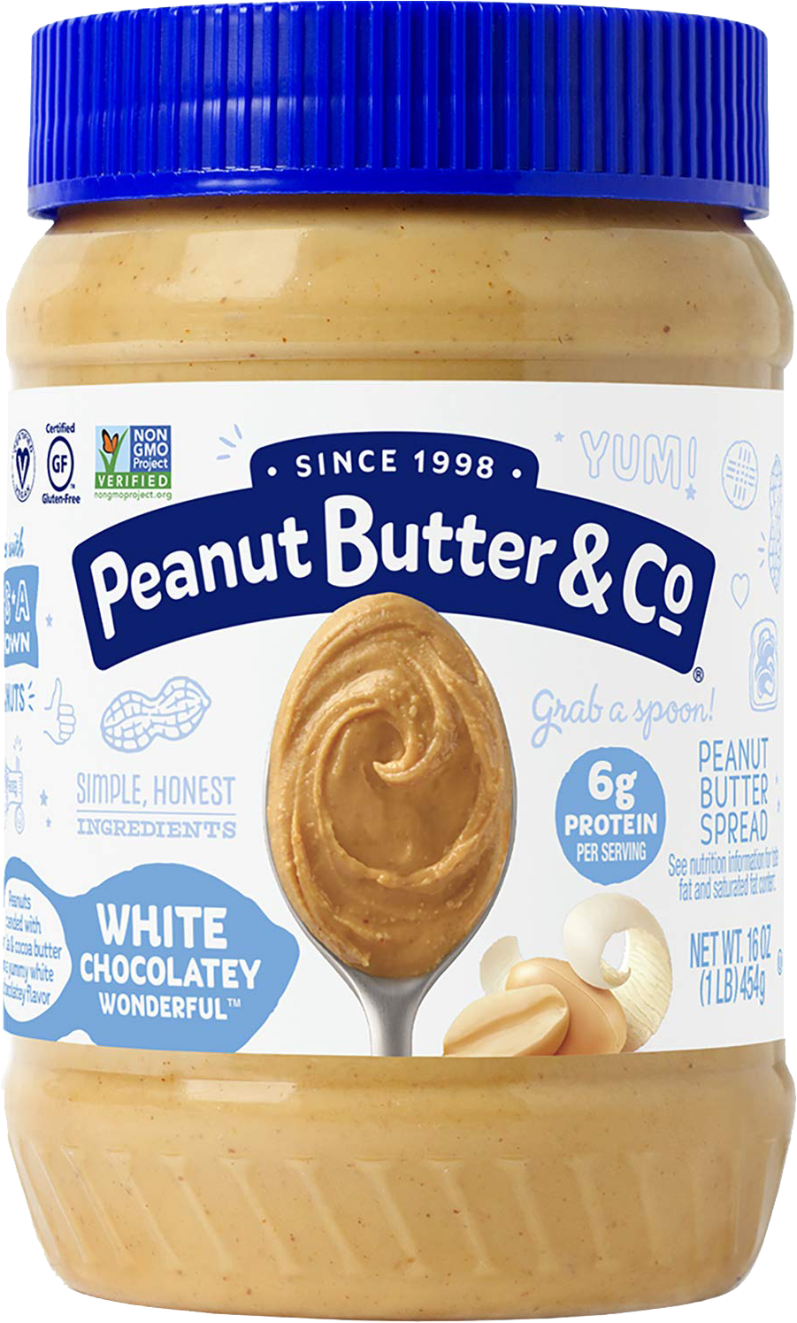 Peanut Butter Co White Chocolate Wonderful Jar