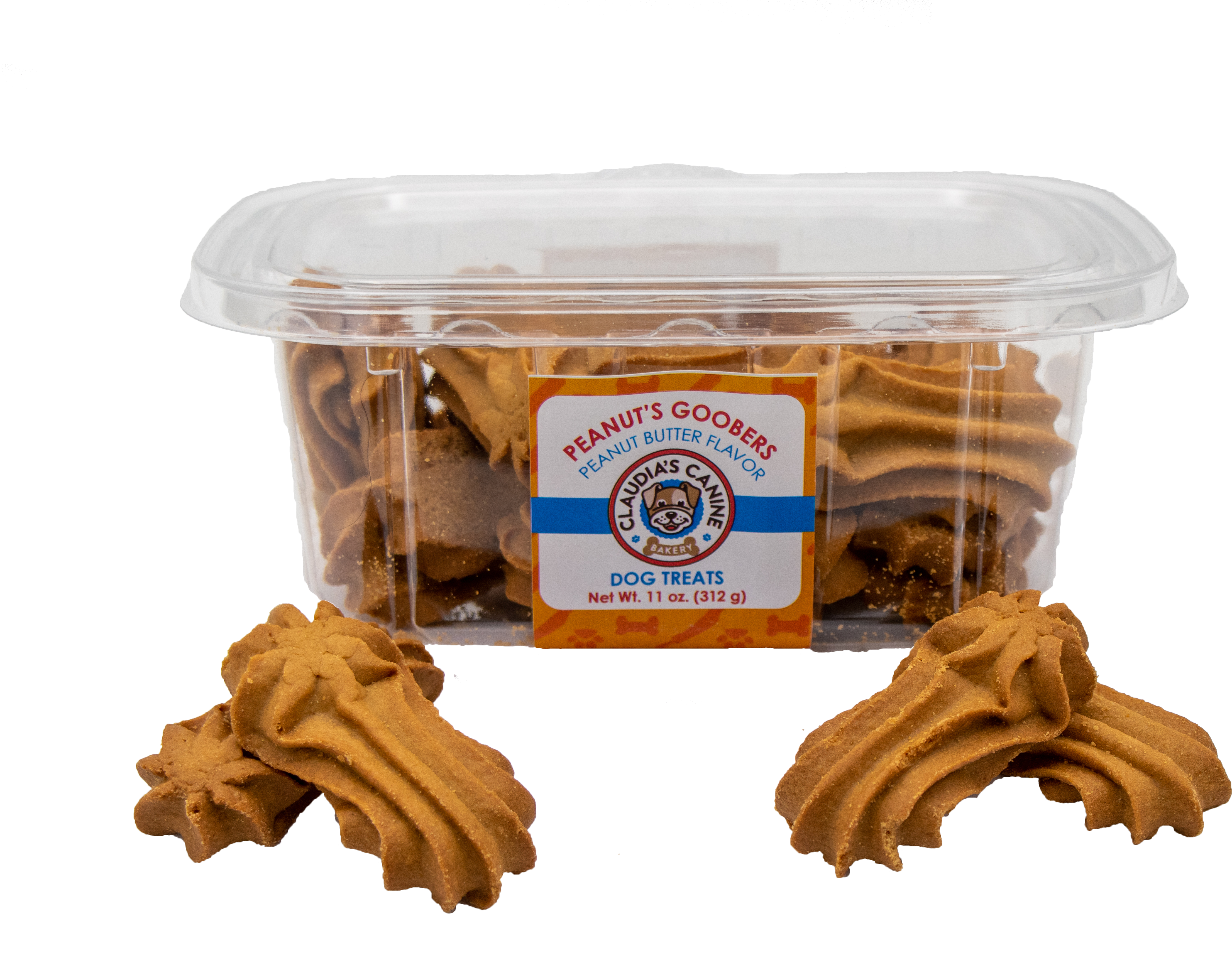 Peanut Butter Dog Treats Packaging