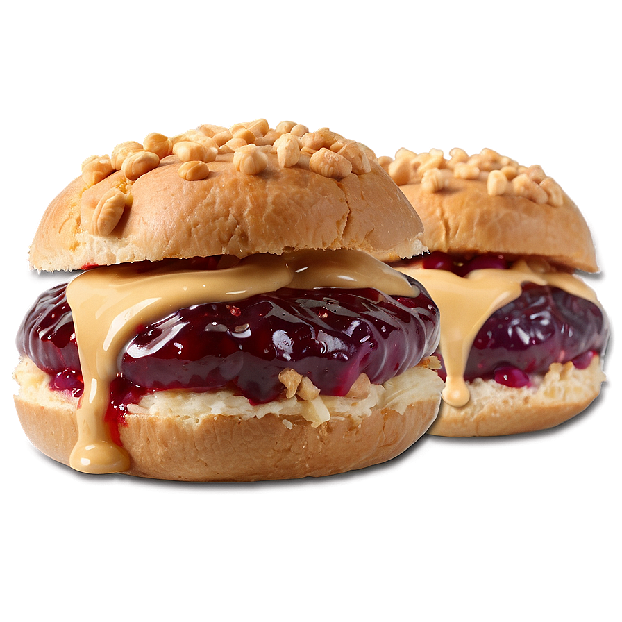 Peanut Butter Jelly Sliders Png Tqy28