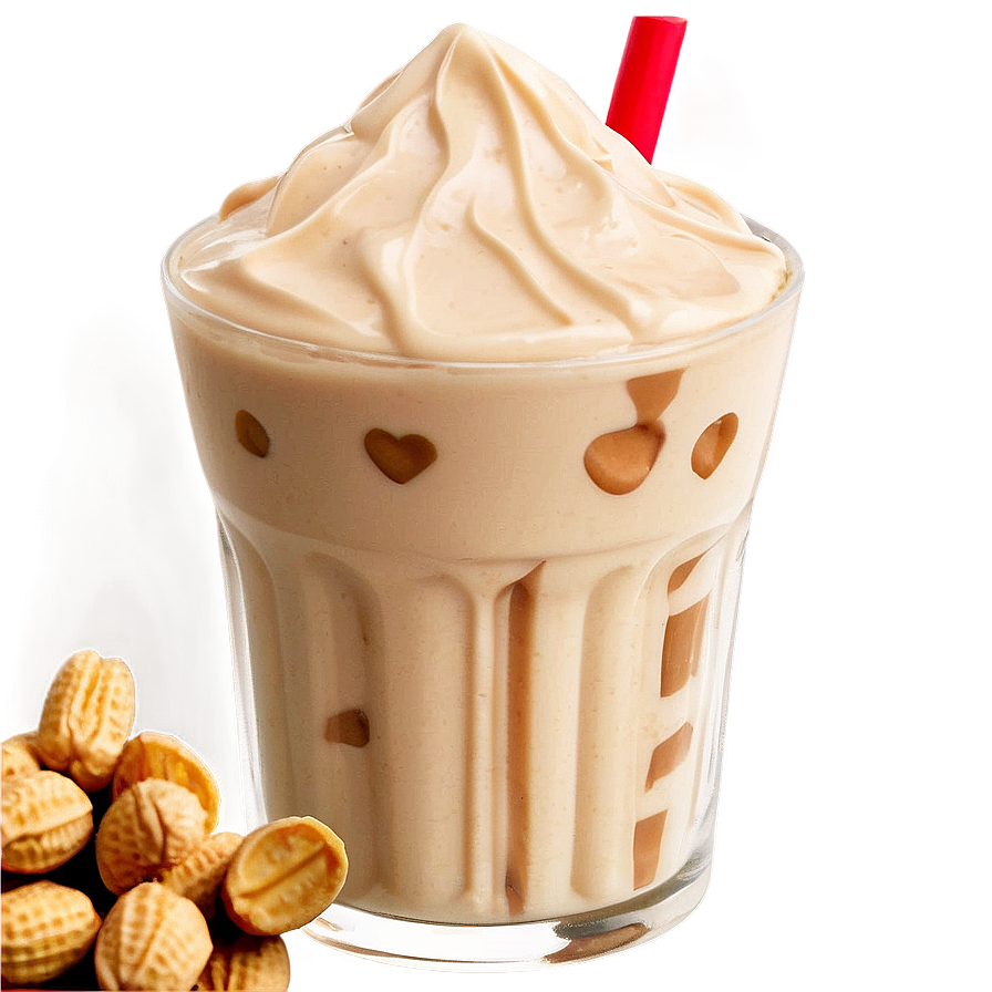 Peanut Butter Milkshake Png 05242024