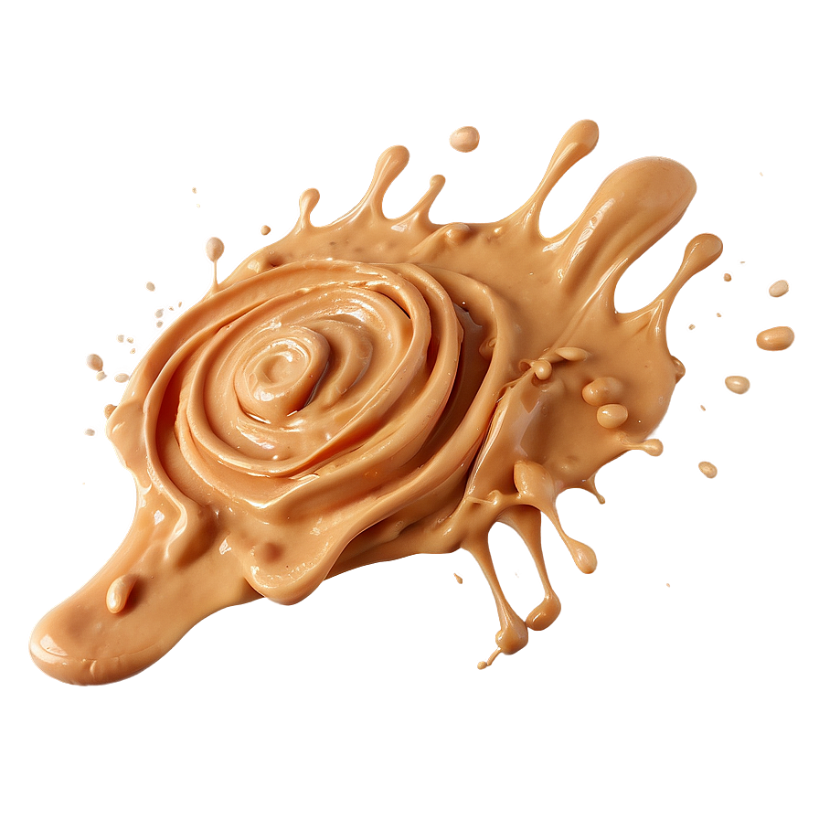 Peanut Butter Splash Png 05252024