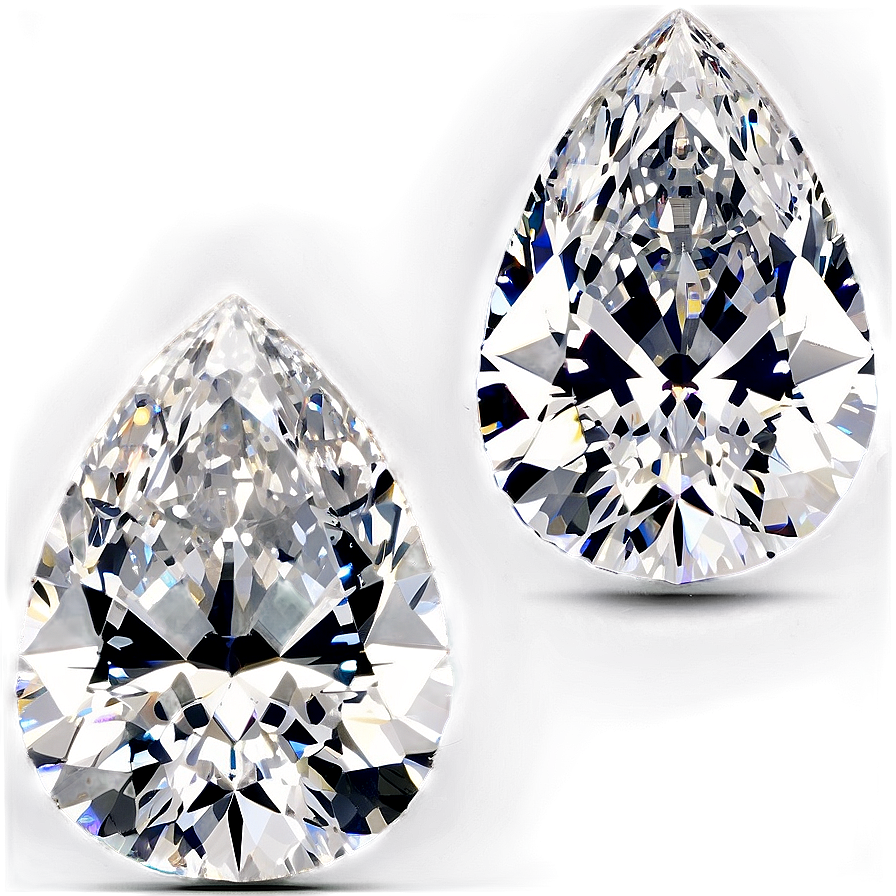 Pear Shaped Diamonds Png Nvc6