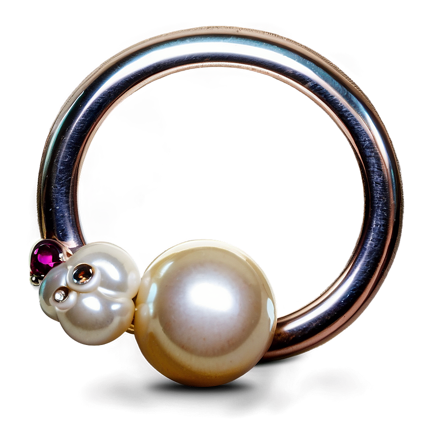 Pearl Accent Rings Png Xnf15