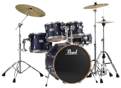 Pearl Drum Set Professional PNG with transparent background