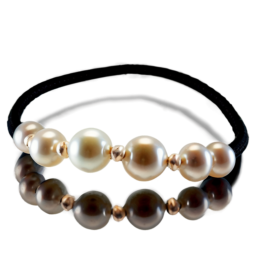 Pearl Hair Elastic Png Mkm