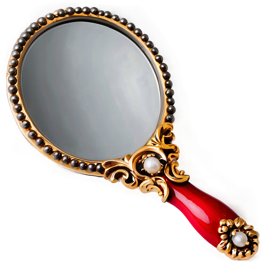 Pearl Hand Mirror Png Svk59