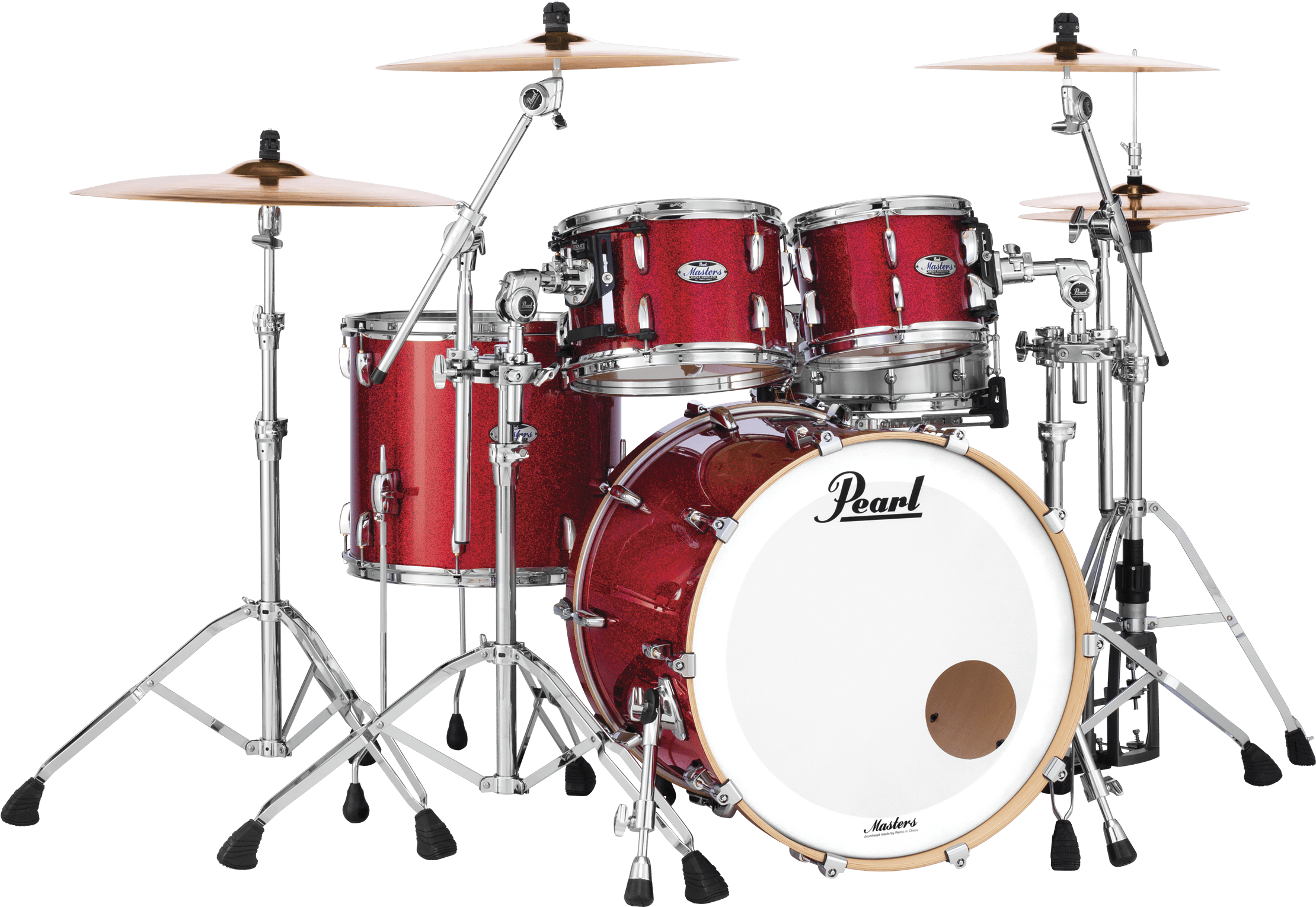 Red Sparkle Drum Set, HD Png Download PNG image with a transparent background, free high-resolution download