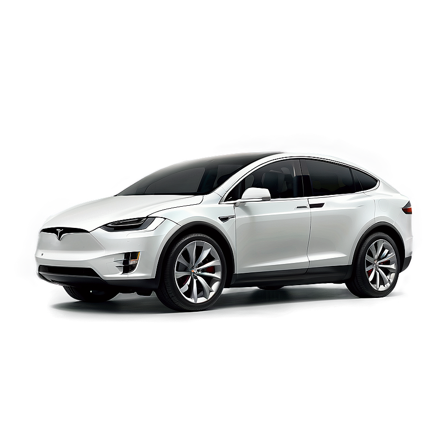 Pearl White Tesla Model X Png Pac83