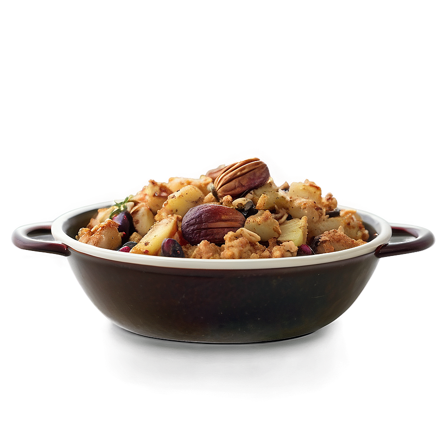 Pecan and Fig Stuffing PNG 2 PNG with transparent background