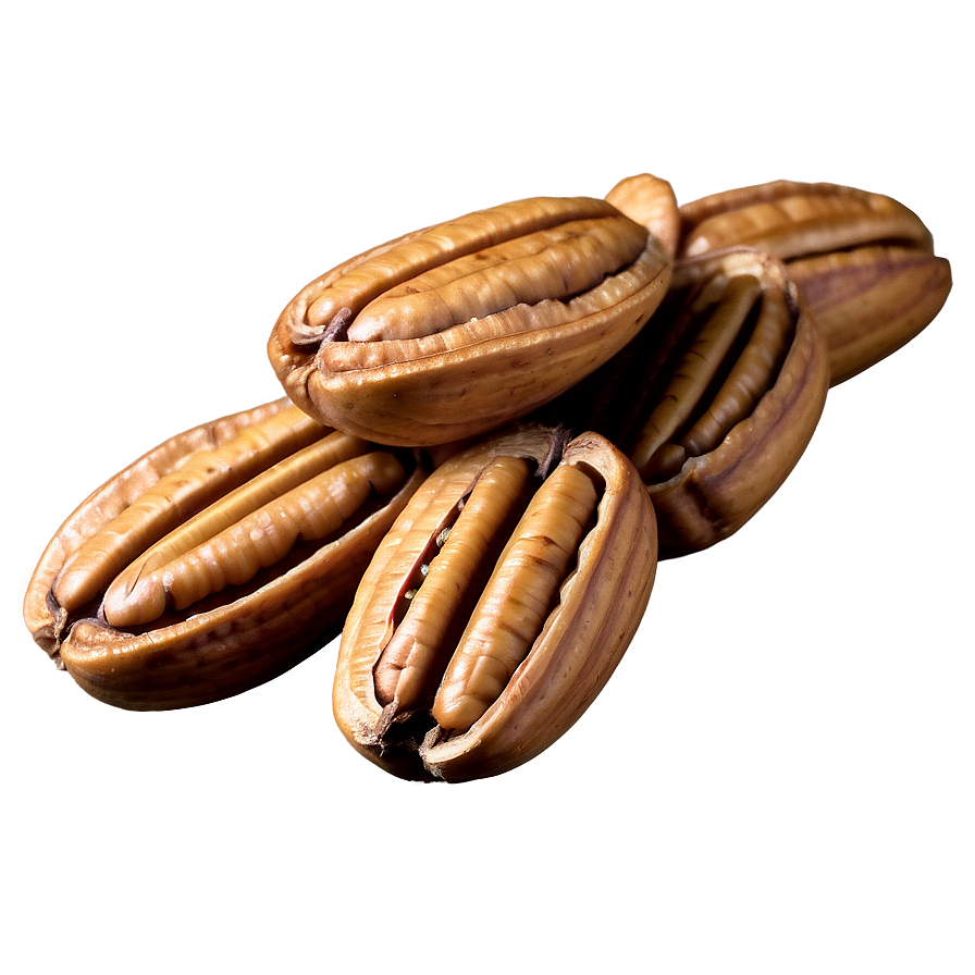 Pecan Cluster PNG 06272024 PNG with transparent background