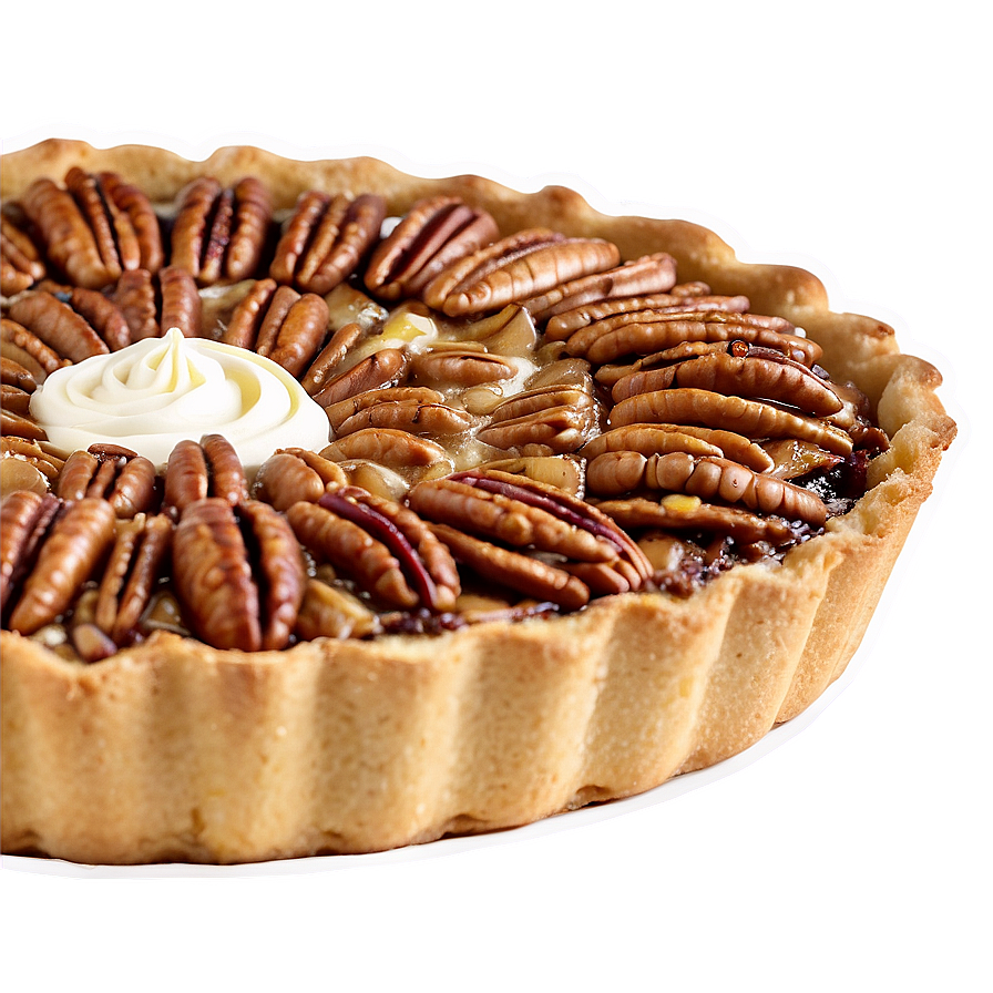 Pecan Tart PNG 06272024 PNG with transparent background