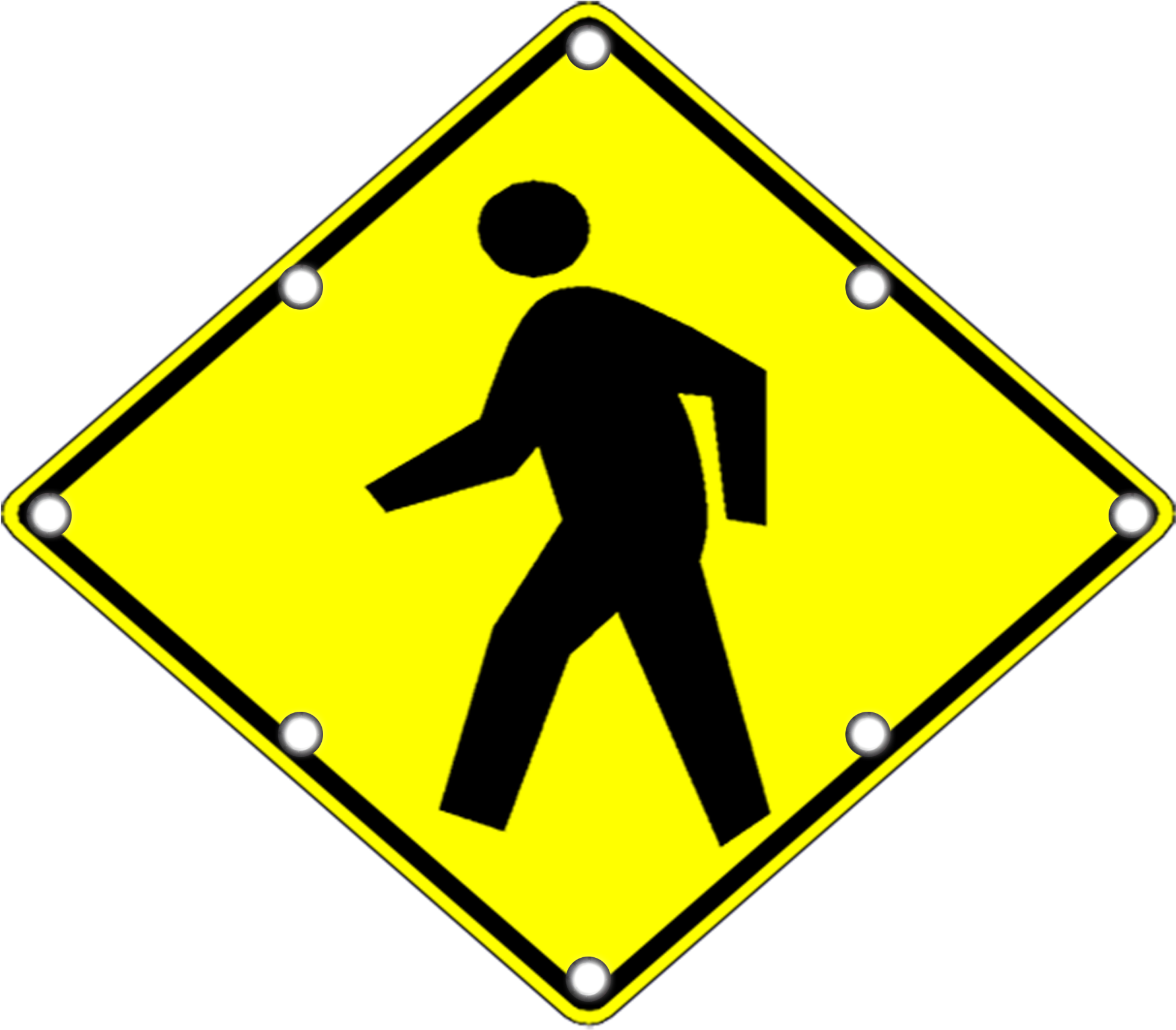 Pedestrian Crossing Sign