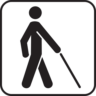 Pedestrian Sign Icon PNG with transparent background