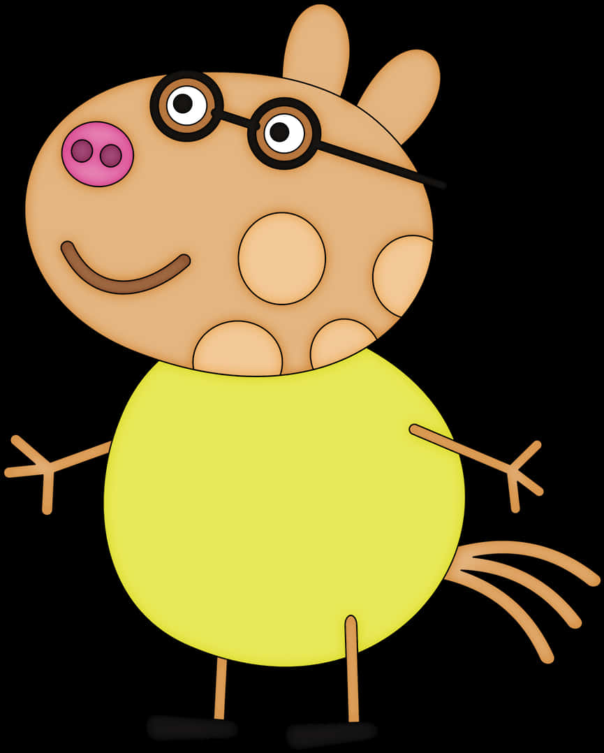 Pedro_ Pony_ Peppa_ Pig_ Character PNG with transparent background