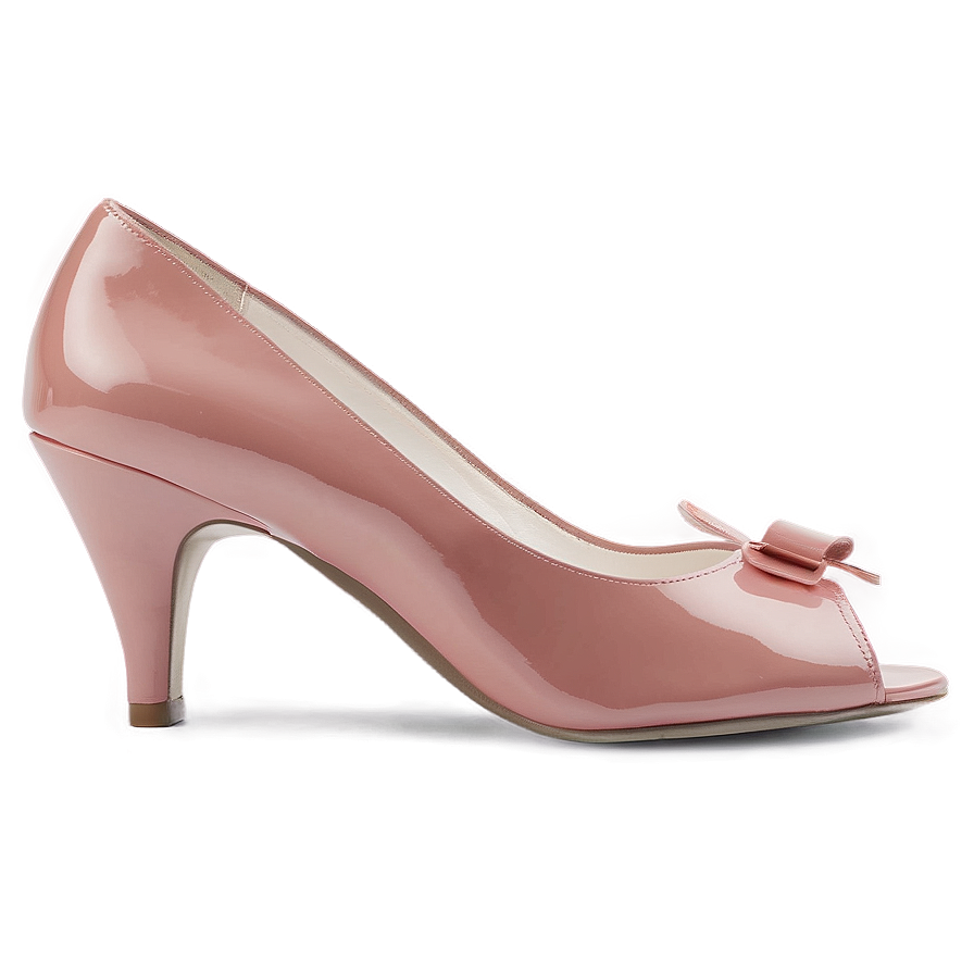 Peep Toe Heel Png 06262024