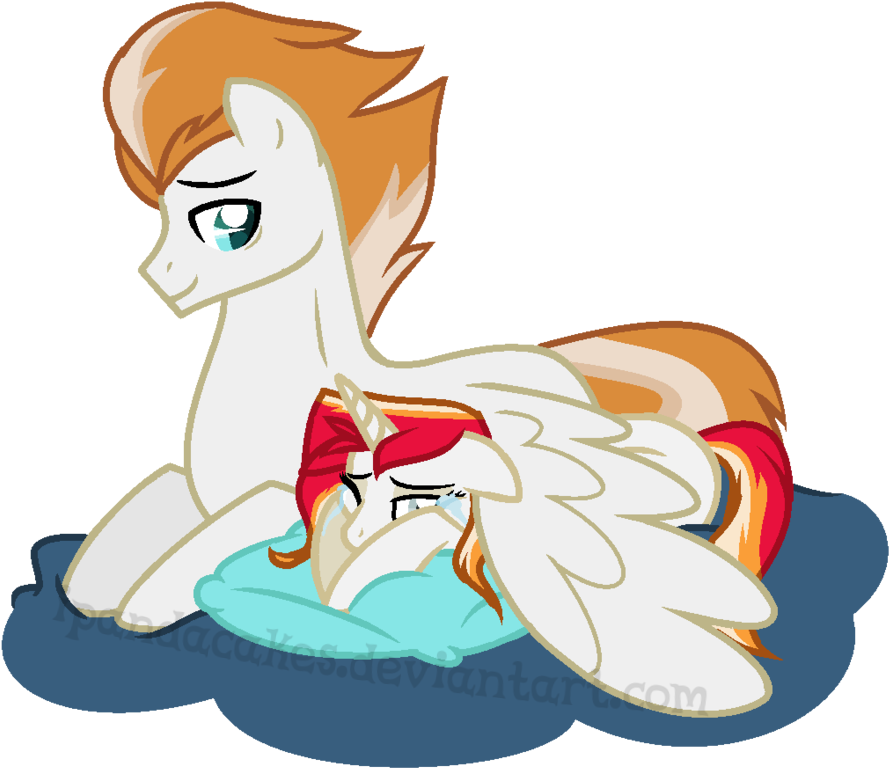 Pegasus Ponies Relaxing