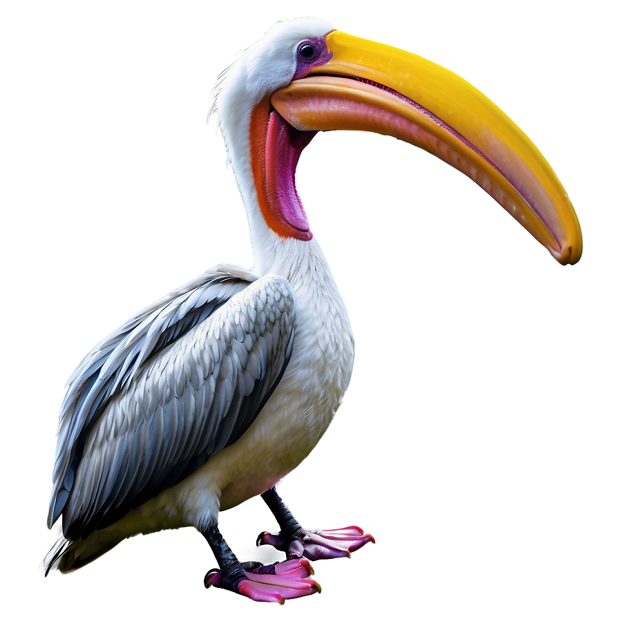 Pelican In Tropical Setting Png 67