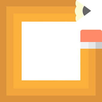 Pencil Drawing Frame Icon