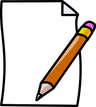 Penciland Paper Clipart PNG image with a transparent background, free high-resolution download