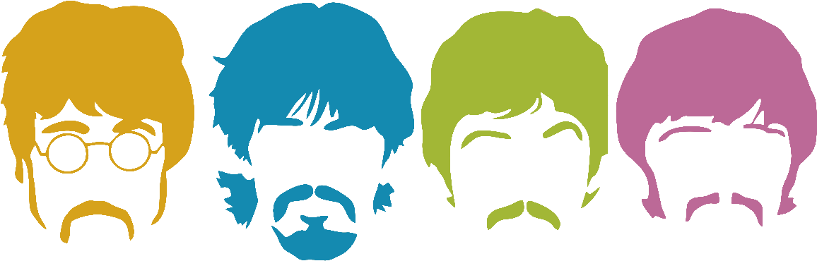 Pendleton Community Public Library - Beatles Heads, HD Png Download PNG with transparent background