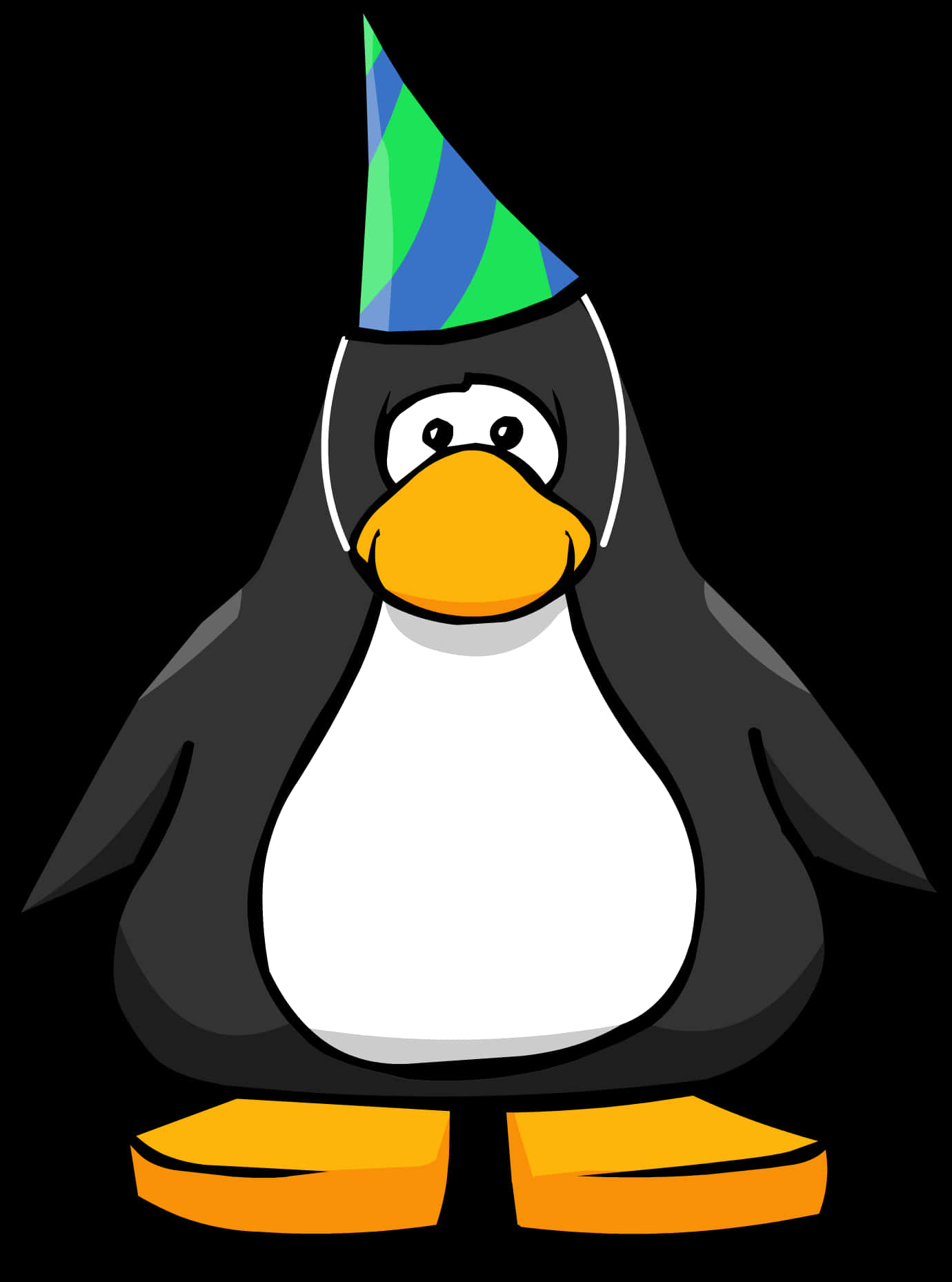 Penguin Celebration Vector