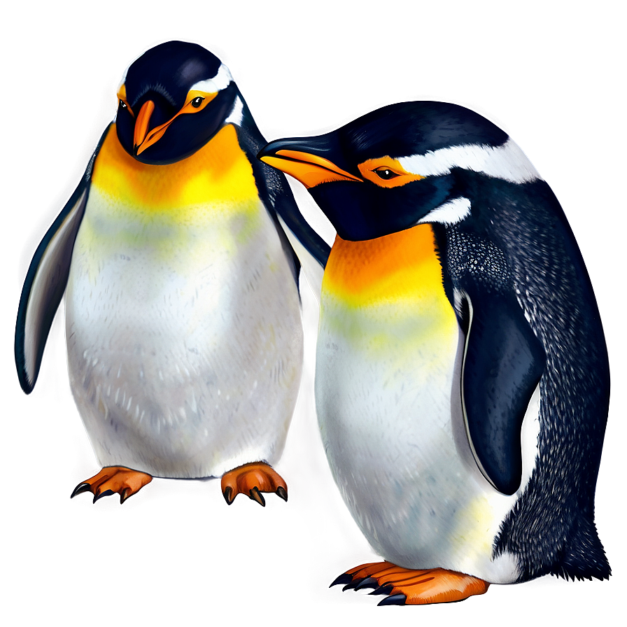 Penguin Illustration Png Qvs