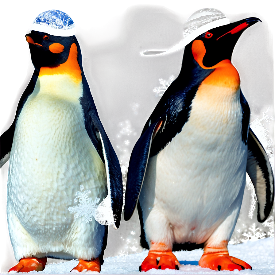 Penguin In Snow Png Jcj