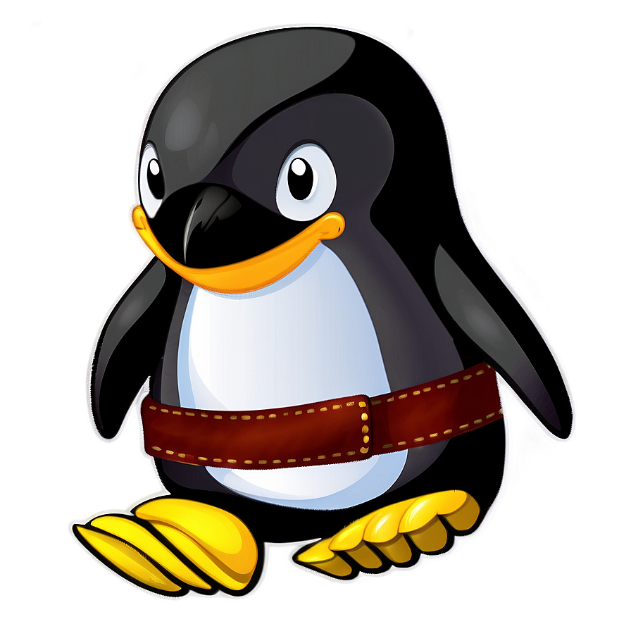 Penguin Wearing Boots Png Umc