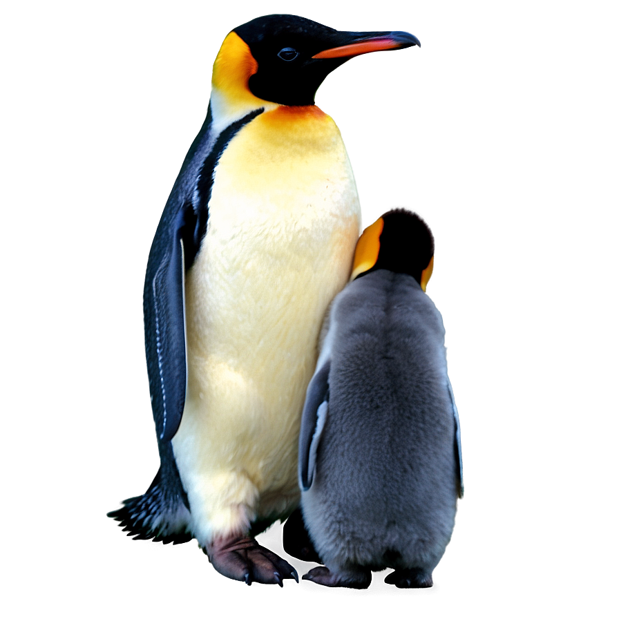 Penguin With Baby Png Lut57