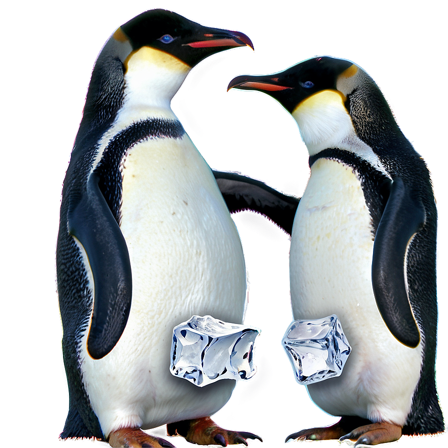 Penguins And Ice Png 06112024