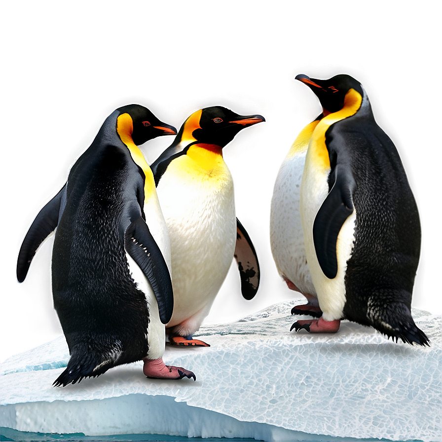 Penguins On Iceberg Png Beu94