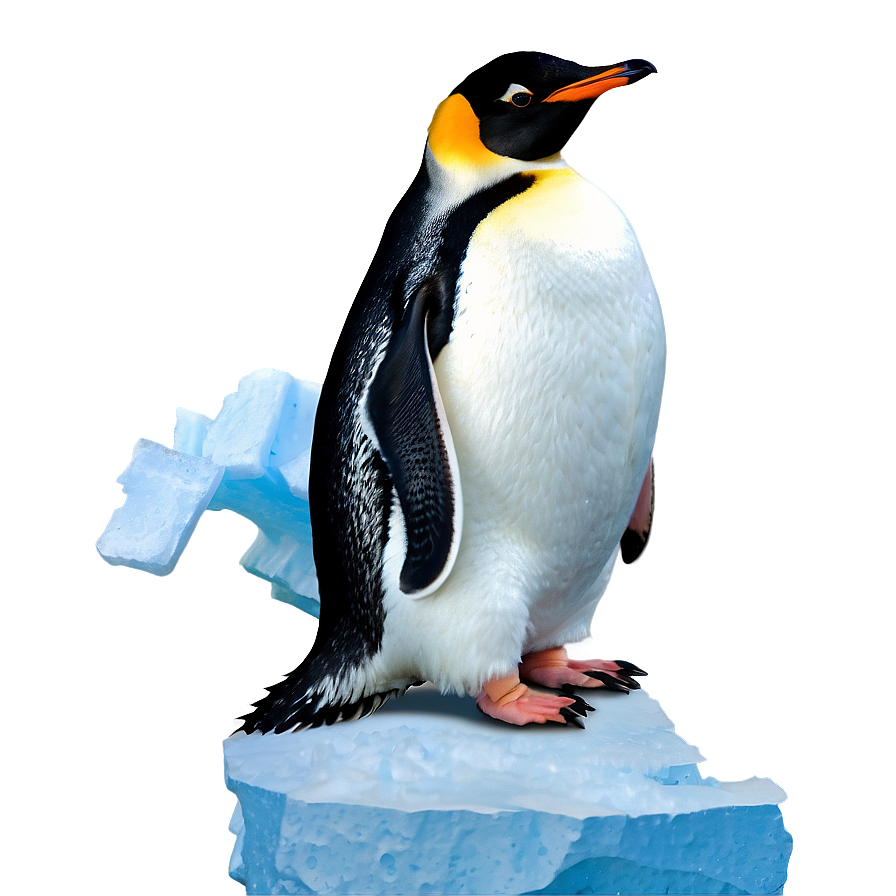 Penguins on Iceberg PNG dqe22 PNG with transparent background