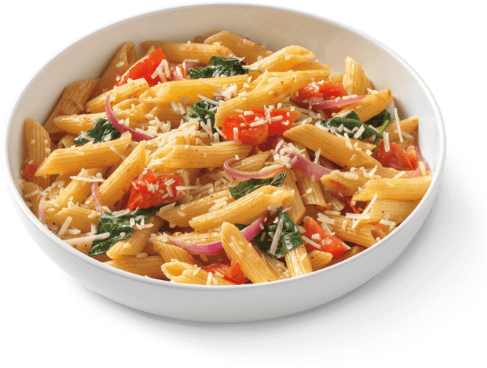 Penne Pastawith Vegetablesand Cheese