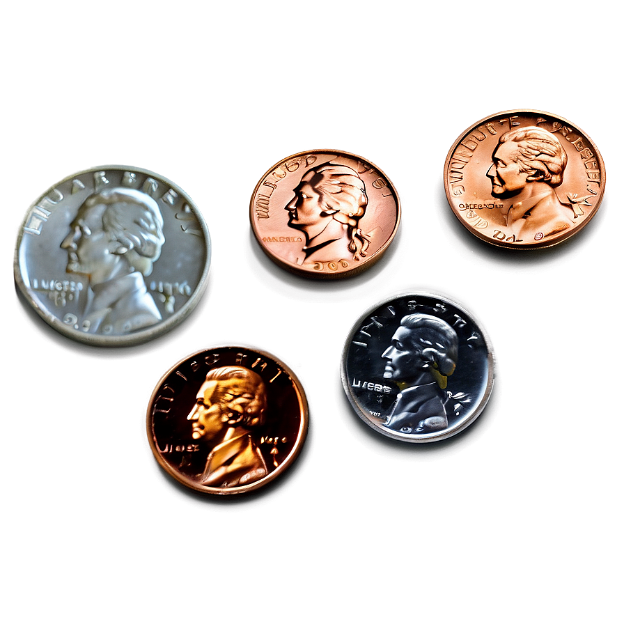 Pennies And Nickels Png Bsk