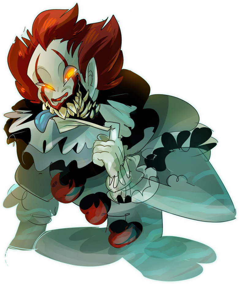 Pennywise Fanart Cute 2017, HD Png Download PNG with transparent background