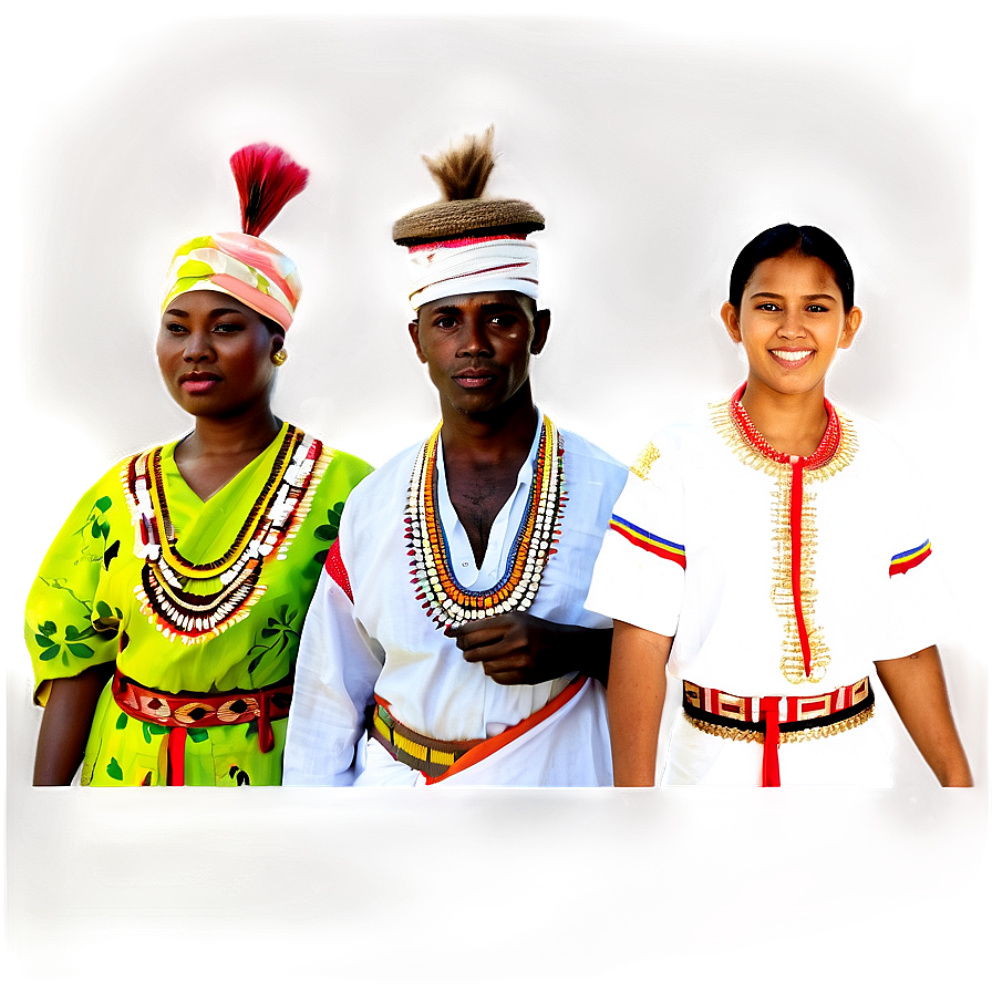 People In Traditional Dress Png Mkj