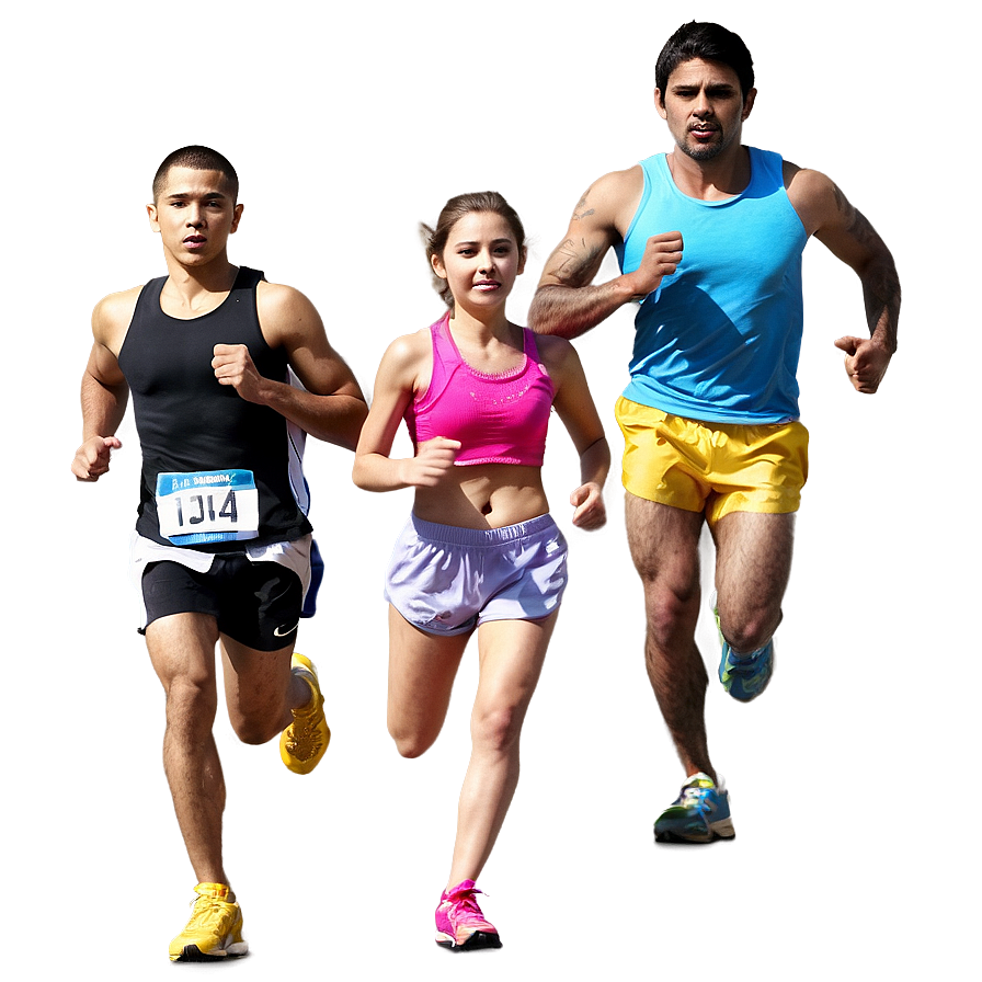 People Running Png 37